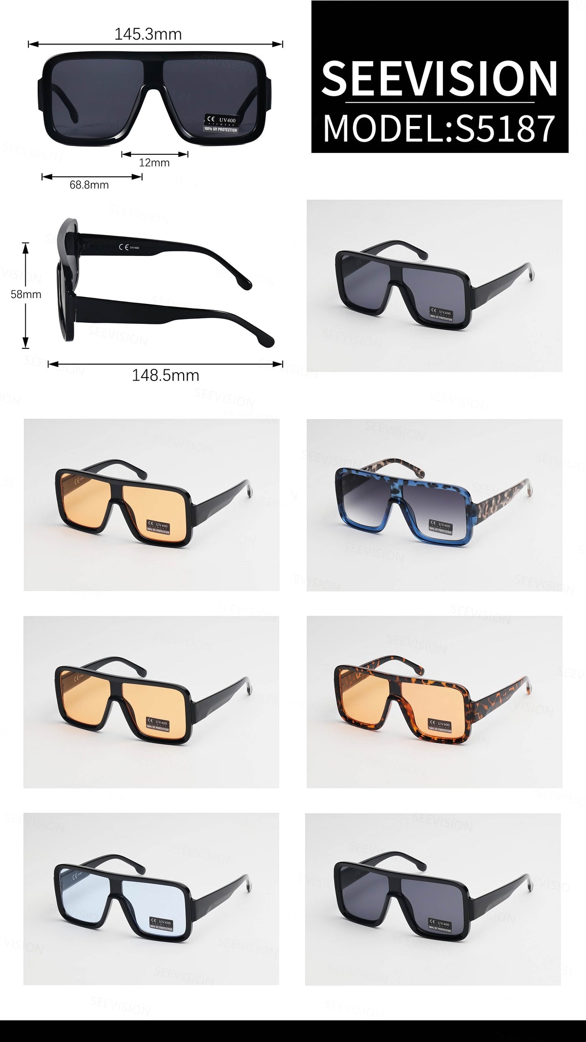 Τrendy UV400 S5187